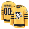 Crovyle Custom P.Penguins Gold Alternate Premium Jerseys