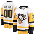 Crovyle Custom P.Penguins White Away Breakaway Jerseys