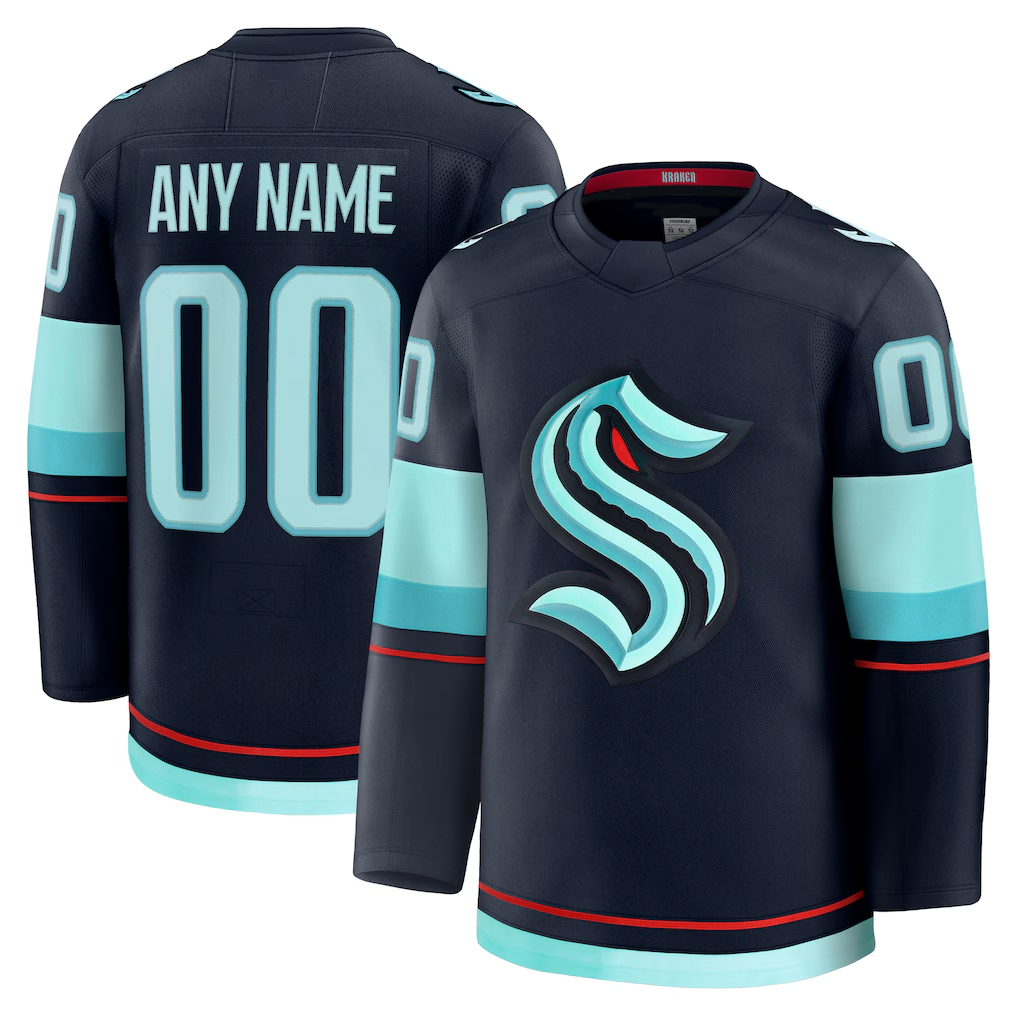 Crovyle Custom S.Kraken Deep Sea Blue Home Premium Jerseys
