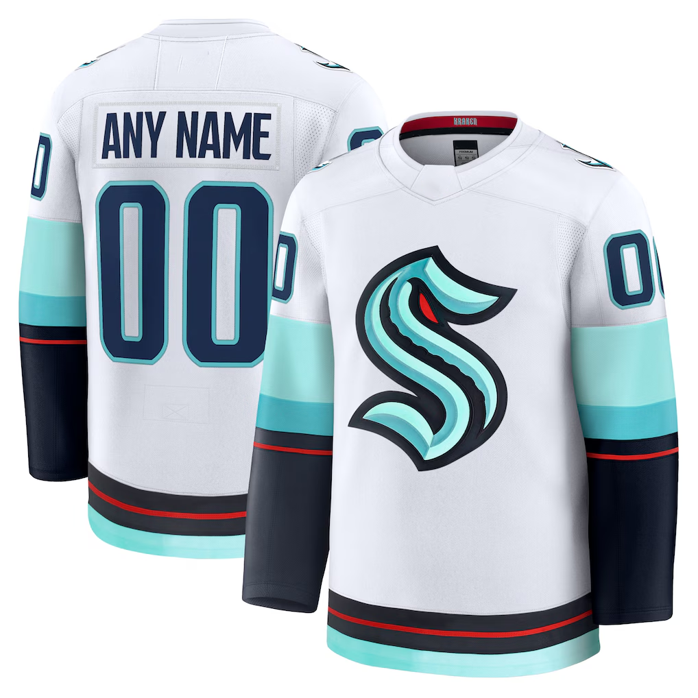 Crovyle Custom S.Kraken White Away Premium Jerseys