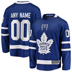 Crovyle Custom T.Maple Leafs Blue Home Breakaway Jerseys