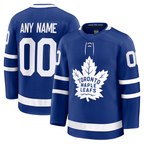 Crovyle Custom T.Maple Leafs Blue Home Premium Jerseys