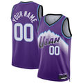 Crovyle Custom U.Jazz Purple Swingman Jerseys - Icon Edition