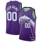 Crovyle Custom U.Jazz Purple Swingman Jerseys - Icon Edition