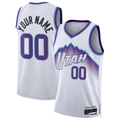 Crovyle Custom U.Jazz White Swingman Jerseys - Association Edition