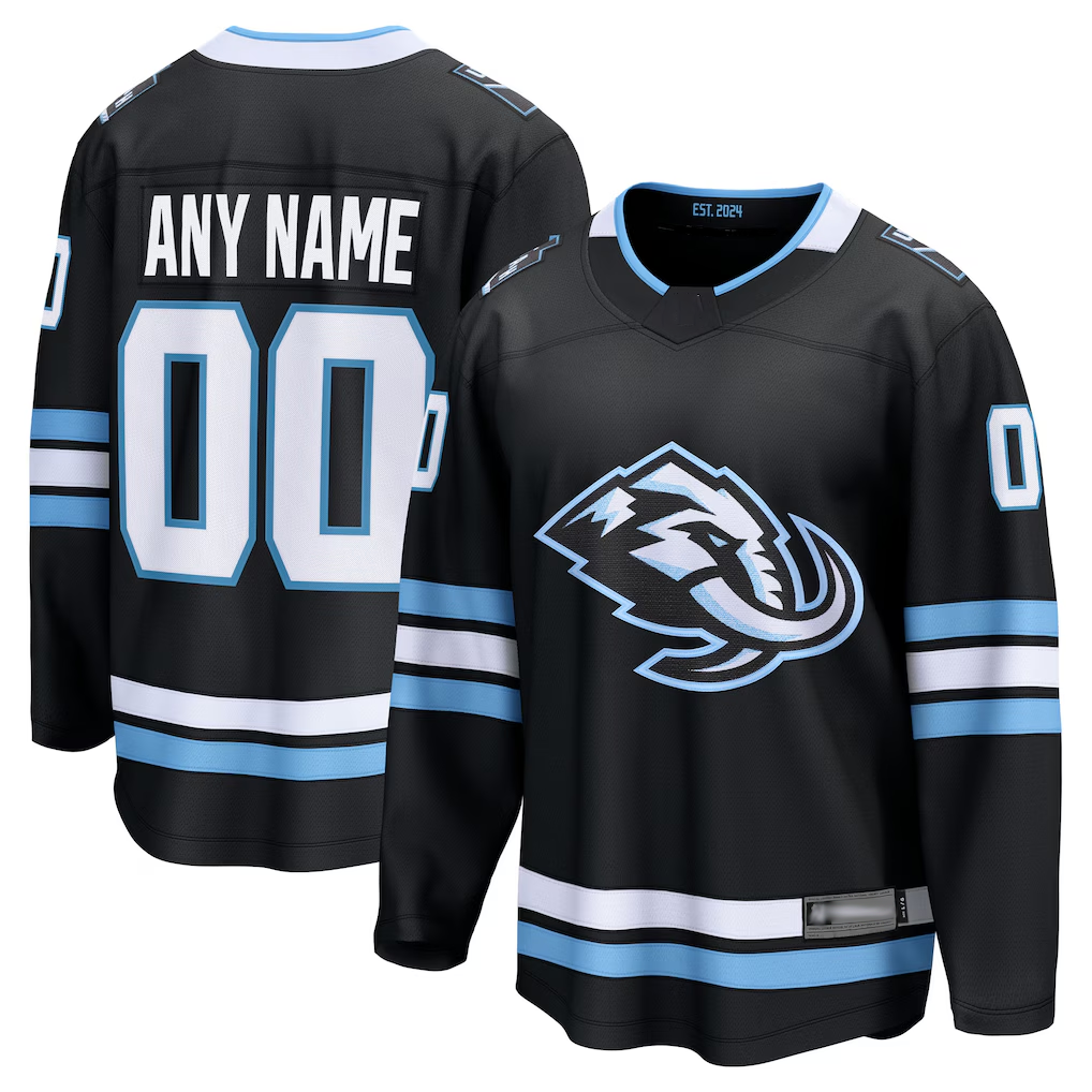 Crovyle Custom U.Mammoth Black Home Breakaway Jerseys
