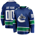Crovyle Custom V.Canucks Blue Home Team Breakaway Jerseys