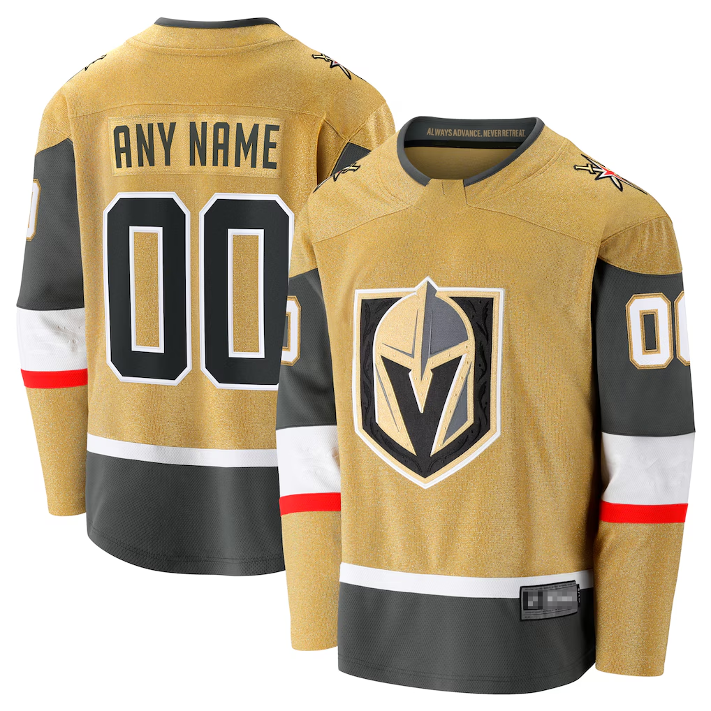 Crovyle Custom V.Golden Knights Home Breakaway Jerseys