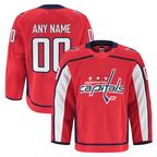 Crovyle Custom W.Capitals Red Home Authentic Pro Jerseys