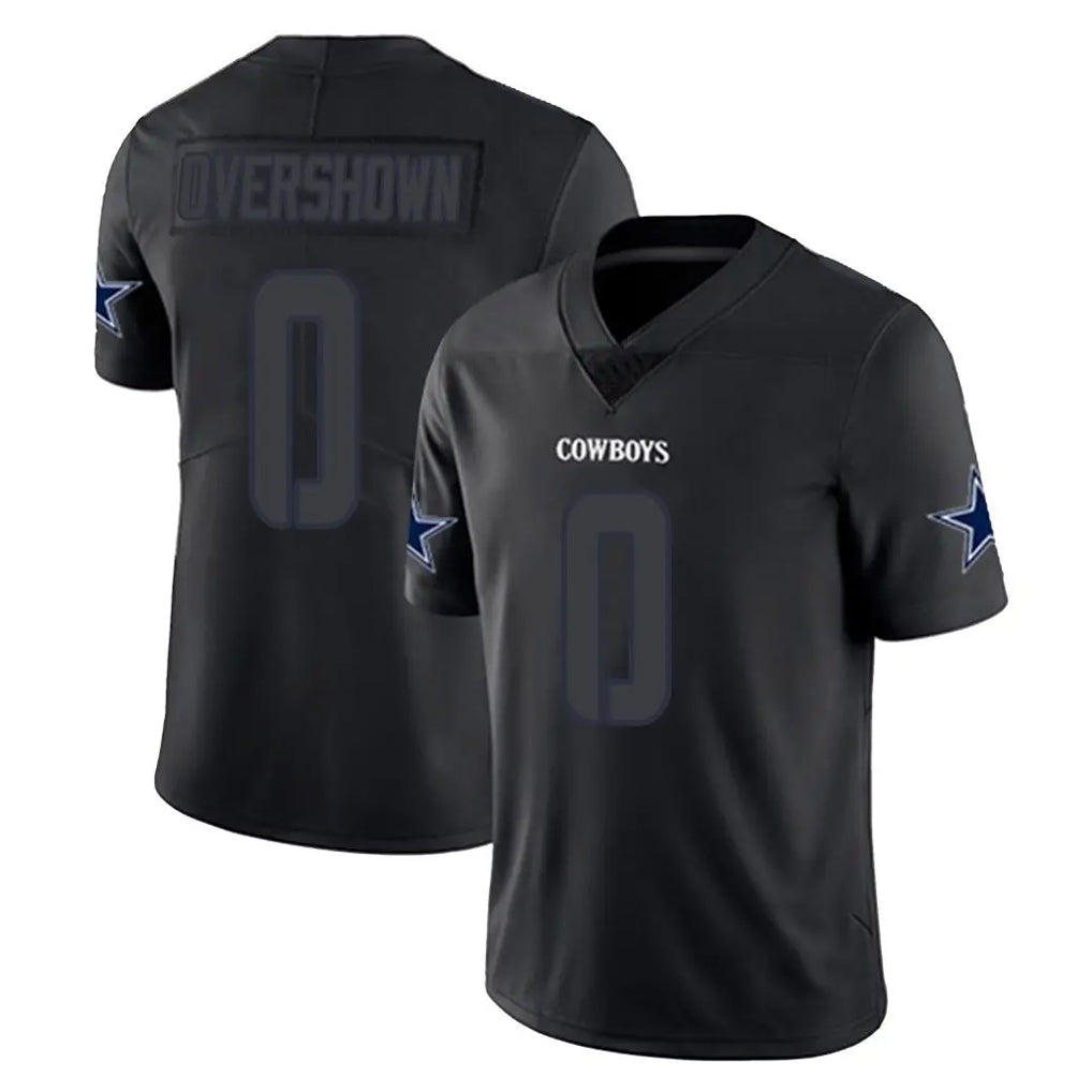 Crovyle D.Cowboys #0 DeMarvion Overshown Player Black Impact Limited Home Game Stitched Jerseys