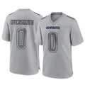 Crovyle D.Cowboys #0 DeMarvion Overshown Player Gray Atmosphere Fashion Home Game Stitched Jerseys