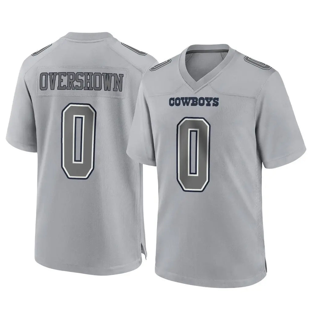 Crovyle D.Cowboys #0 DeMarvion Overshown Player Gray Atmosphere Fashion Home Game Stitched Jerseys