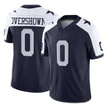 Crovyle D.Cowboys #0 DeMarvion Overshown Player Navy-White Limited Alternate Vapor F.U.S.E. Home Game Stitched Jerseys