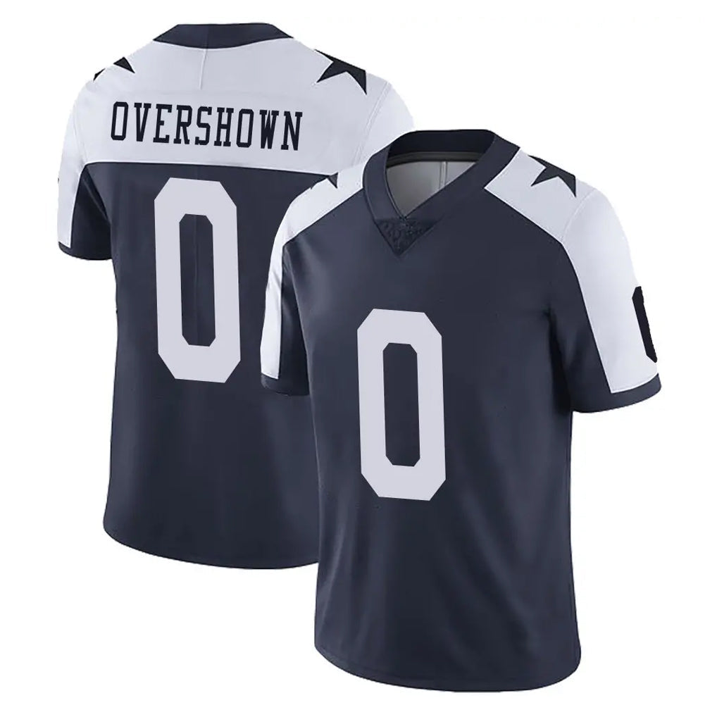 Crovyle D.Cowboys #0 DeMarvion Overshown Player Navy-White Limited Alternate Vapor Untouchable Home Game Stitched Jerseys