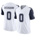 Crovyle D.Cowboys #0 DeMarvion Overshown Player White-Navy Limited Vapor F.U.S.E. Home Game Stitched Jerseys