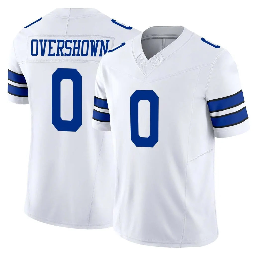 Crovyle D.Cowboys #0 DeMarvion Overshown Player White Limited Vapor F.U.S.E. Home Game Stitched Jerseys