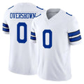 Crovyle D.Cowboys #0 DeMarvion Overshown Player White Limited Vapor F.U.S.E. Home Game Stitched Jerseys