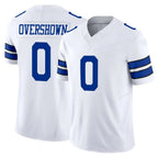 Crovyle D.Cowboys #0 DeMarvion Overshown Player White Limited Vapor F.U.S.E. Home Game Stitched Jerseys