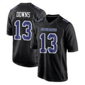 Crovyle D.Cowboys #13 Caleb Downs Player Carbon Black Fashion Home Game Stitched Jerseys