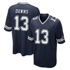 Crovyle D.Cowboys #13 Caleb Downs Player Navy Home Game Stitched Jerseys