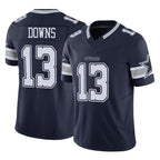 Crovyle D.Cowboys #13 Caleb Downs Player Navy Limited Vapor F.U.S.E. Home Game Stitched Jerseys