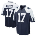 Crovyle D.Cowboys #17 Brandon Aubrey Player Navy-White Alternate Home Game Stitched Jerseys