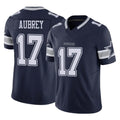 Crovyle D.Cowboys #17 Brandon Aubrey Player Navy Limited Vapor F.U.S.E. Home Game Stitched Jerseys