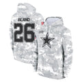 Crovyle D.Cowboys #26 DaRon Bland Player Arctic Camo Salute to Service Hoodies Limited Game Stitched Jerseys