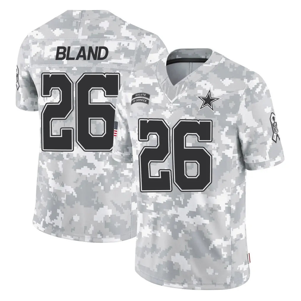 Crovyle D.Cowboys #26 DaRon Bland Player Arctic Camo Salute to Service Limited Home Game Stitched Jerseys