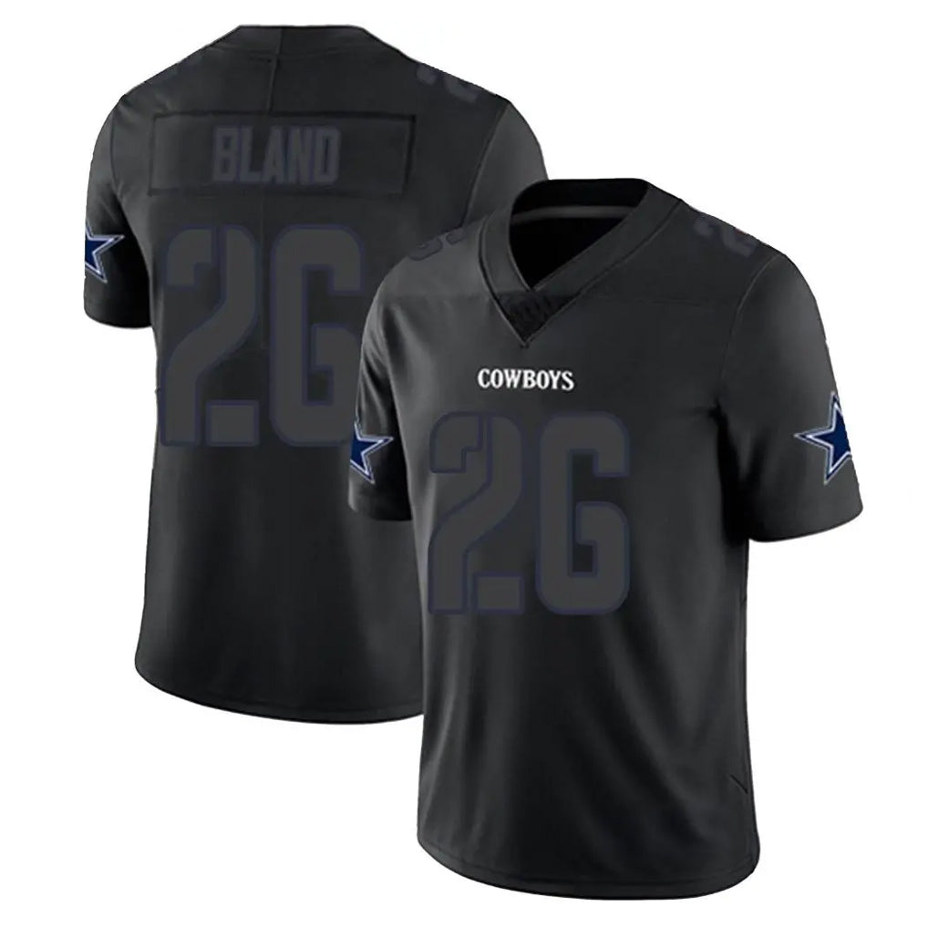 Crovyle D.Cowboys #26 DaRon Bland Player Black Impact Limited Home Game Stitched Jerseys