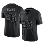 Crovyle D.Cowboys #26 DaRon Bland Player Black Limited Reflective Home Game Stitched Jerseys