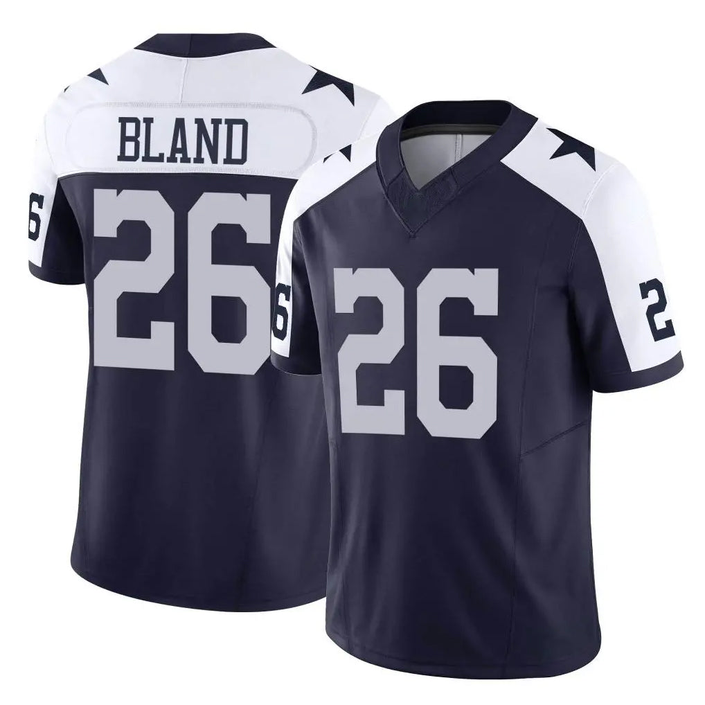 Crovyle D.Cowboys #26 DaRon Bland Player Navy-White Limited Alternate Vapor F.U.S.E. Home Game Stitched Jerseys