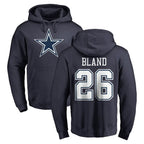 Crovyle D.Cowboys #26 DaRon Bland Player Navy Pullover Hoodies Limited Stitched Jerseys