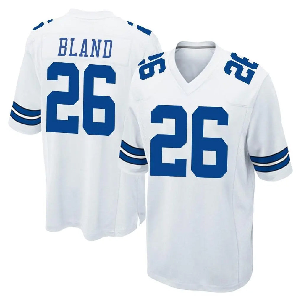 Crovyle D.Cowboys #26 DaRon Bland Player White Home Game Stitched Jerseys