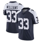 Crovyle D.Cowboys #33 Javonte Williams Player Navy-White Limited Alternate Vapor Untouchable Home Game Stitched Jerseys