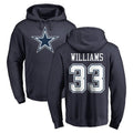 Crovyle D.Cowboys #33 Javonte Williams Player Navy Pullover Hoodies Limited Stitched Jerseys