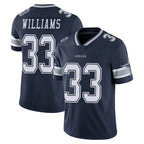 Crovyle D.Cowboys #33 Javonte Williams Player Navy Vapor Untouchable Limited Home Game Stitched Jerseys