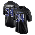Crovyle D.Cowboys #34 Jalen Thompson Player Carbon Black Fashion Home Game Stitched Jerseys