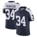 Crovyle D.Cowboys #34 Jalen Thompson Player Navy-White Limited Alternate Vapor Untouchable Home Game Stitched Jerseys