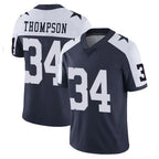 Crovyle D.Cowboys #34 Jalen Thompson Player Navy-White Limited Alternate Vapor Untouchable Home Game Stitched Jerseys
