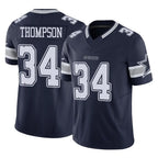 Crovyle D.Cowboys #34 Jalen Thompson Player Navy Limited Vapor F.U.S.E. Home Game Stitched Jerseys