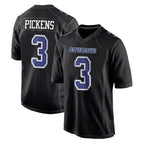 Crovyle D.Cowboys #3 George Pickens Player Carbon Black Fashion Home Game Stitched Jerseys
