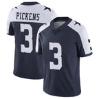 Crovyle D.Cowboys #3 George Pickens Player Navy-White Limited Alternate Vapor Untouchable Home Game Stitched Jerseys