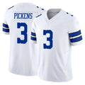 Crovyle D.Cowboys #3 George Pickens Player White Limited Vapor F.U.S.E. Home Game Stitched Jerseys