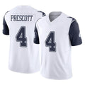 Crovyle D.Cowboys #4 Dak Prescott Player White-Navy Limited Vapor F.U.S.E. Home Game Stitched Jerseys