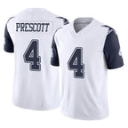 Crovyle D.Cowboys #4 Dak Prescott Player White-Navy Limited Vapor F.U.S.E. Home Game Stitched Jerseys