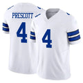 Crovyle D.Cowboys #4 Dak Prescott Player White Limited Vapor F.U.S.E. Home Game Stitched Jerseys