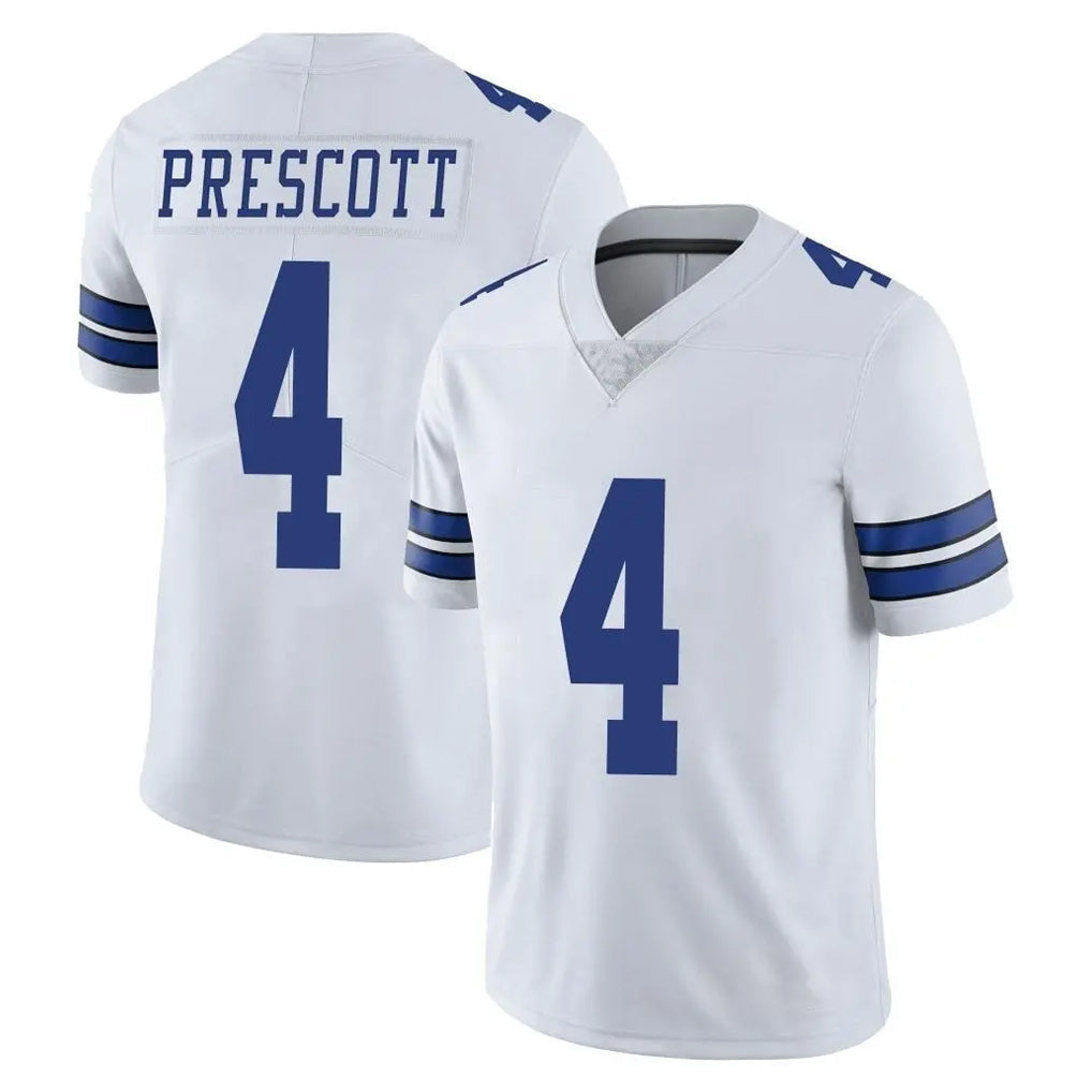 Crovyle D.Cowboys #4 Dak Prescott Player White Vapor Untouchable Limited Home Game Stitched Jerseys