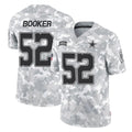 Crovyle D.Cowboys #52 Tyler Booker Player Arctic Camo Salute to Service Limited Home Game Stitched Jerseys