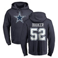 Crovyle D.Cowboys #52 Tyler Booker Player Navy Pullover Hoodies Limited Stitched Jerseys
